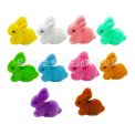 Wholesale Easter Rabbit Foam Colored Flocking Rabbit Fashion