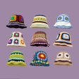 Wholesale Autumn and Winter Small Fresh Autumn and Winter Hollow Flowers Knitted Fisherman Hat For Discount