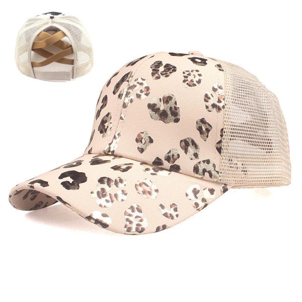 Wholesale Cotton Cross Horsetail Embroidery Patch Baseball Cap Hot on Sale