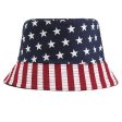 Wholesale American Independence Day National Day Bucket Hats Sale