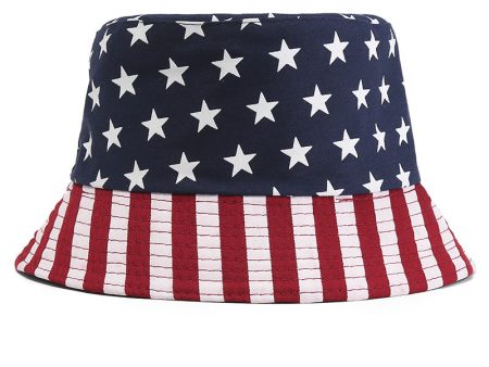 Wholesale American Independence Day National Day Bucket Hats Sale