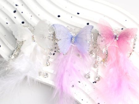 Wholesale Yarn Butterfly Feather Accessories Accessories Hair Jewelry Bag Pendant Accessories Online