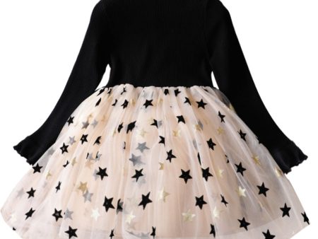 Wholesale Polyester Children s Long Star Dresses For Discount