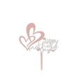 Wholesale 10PCS PACK Mother s Day Love Letter Acrylic Cake Insert Card Cheap