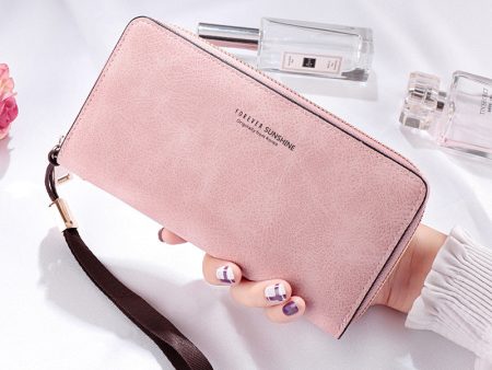 Wholesale Handheld Long Multifunctional Card Holder Mobile Phone Bag Coin Purse on Sale