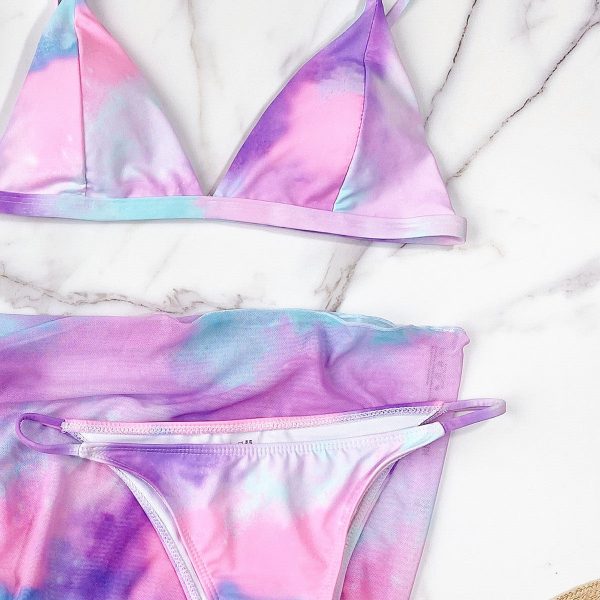 Wholesale Bikini Tie Dye Bikini Tankini Swimsuit Online now