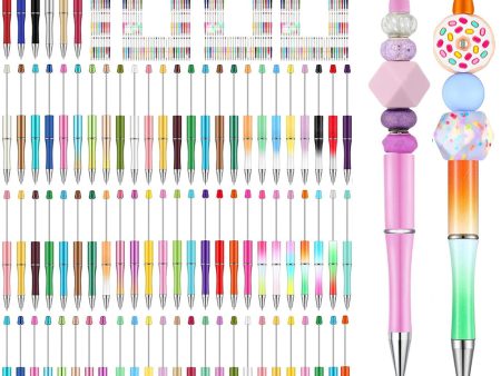 Wholesale 1000pcs Beadable Pens DIY for Beaded Plastic Pen Online Sale