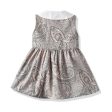 Wholesale Children s Cotton Sleeveless Floral Doll Neck Dresses Fashion