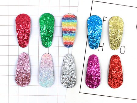 Wholesale Multi-color Sequin BB Clip Discount