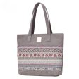 Wholesale Casual Ethnic Style Tote Canvas Shoulder Bag Online Sale