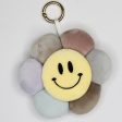 Wholesale 10PCS PACK Smiling Face Flower Plush Keychains Discount