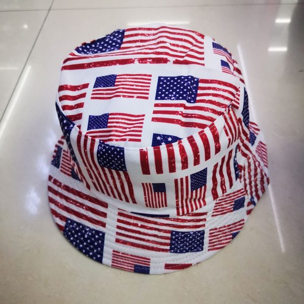 Wholesale American Independence Day National Day Bucket Hats Sale