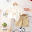 Wholesale Baby Cotton Polo Shirts and Shorts Sets Fashion