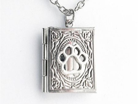 Wholesale Book Lock Photo Pendant Creative Necklace on Sale