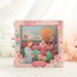 Wholesale Mother s Day Greeting Cards 3D Three-dimensional Paper Carved Small Cards Discount