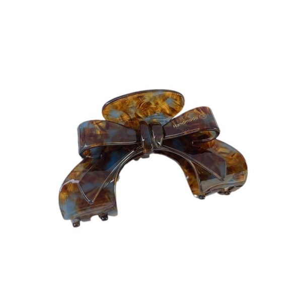 Wholesale Bow Acetate Arch Updo Shark Clip Hot on Sale