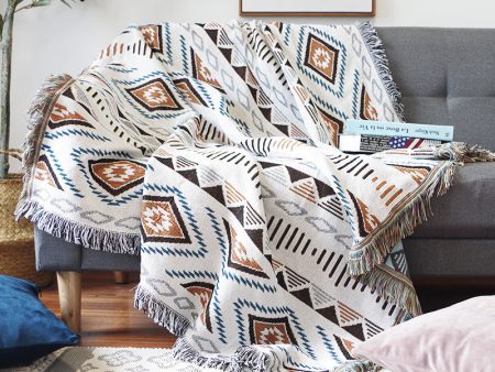 Wholesale Aztec Polyester Cotton Sofa Blankets Online