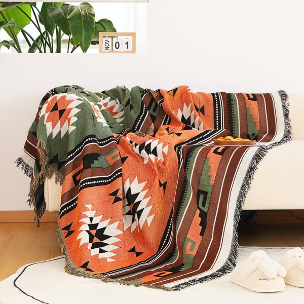 Wholesale Aztec Polyester Cotton Sofa Blankets Online