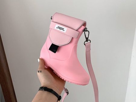 Wholesale PU Candy Color Boot Bags Shoulder Bags Supply