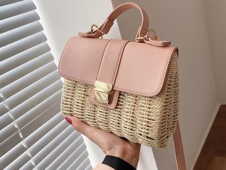 Wholesale Straw Summer Crossbody Versatile Small Square Bag Supply