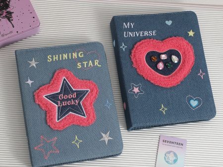 Wholesale A5 Denim Love Photo Album Storage Album Sale