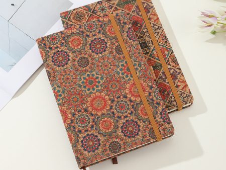 Wholesale Retro Floral Patterns Paper Diary on Sale