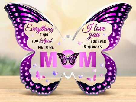 Wholesale Mother s Day Butterfly Acrylic Ornaments For Cheap