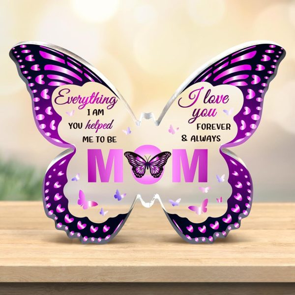 Wholesale Mother s Day Butterfly Acrylic Ornaments For Cheap