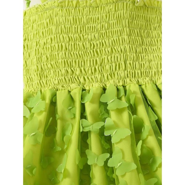 Wholesale Butterfly Mesh Polyester Princess Skirt Online Hot Sale