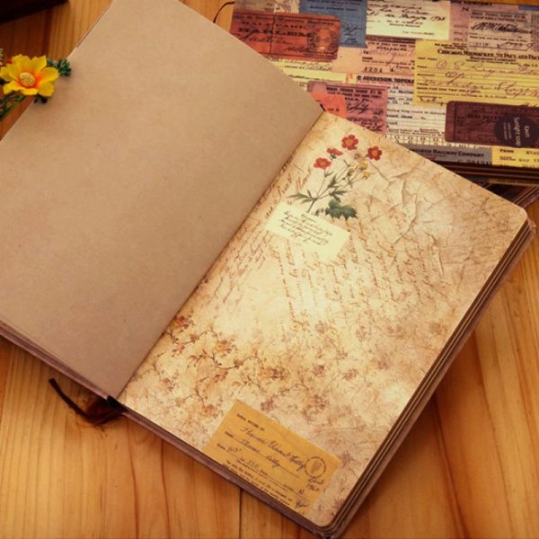 Wholesale Creative Ledger Color Page Illustration Notebook Sale