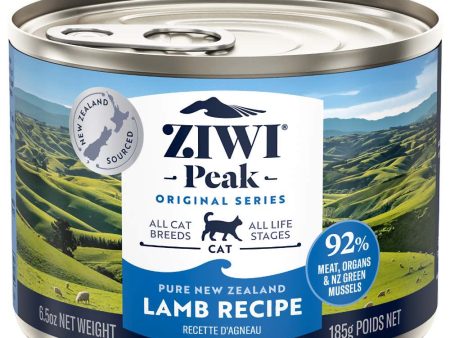 20% OFF: ZiwiPeak Lamb Grain-Free Canned Cat Food 185g Online Sale