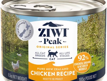 20% OFF: ZiwiPeak Chicken Grain-Free Canned Cat Food 185g Online Hot Sale