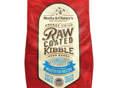 15% OFF: Stella & Chewy s Freeze-Dried Raw Coated Kibble Whitefish Grain-Free Dry Dog Food Discount