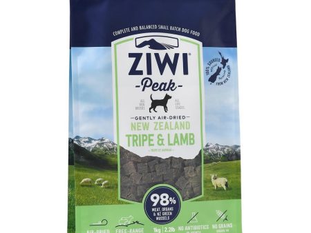 20% OFF: ZiwiPeak Air-Dried Tripe & Lamb Dog Food Online now