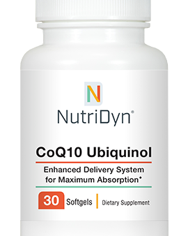 COQ10 Ubiquinol, 30 softgels For Cheap