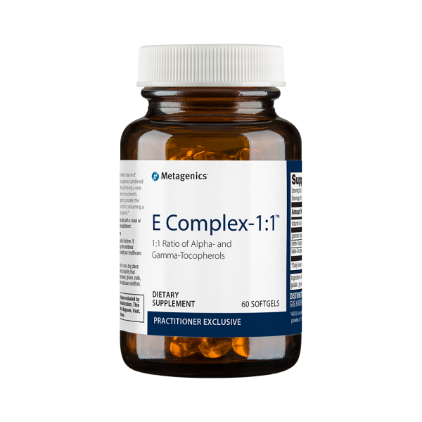 E Complex-1:1, 60 softgels Supply